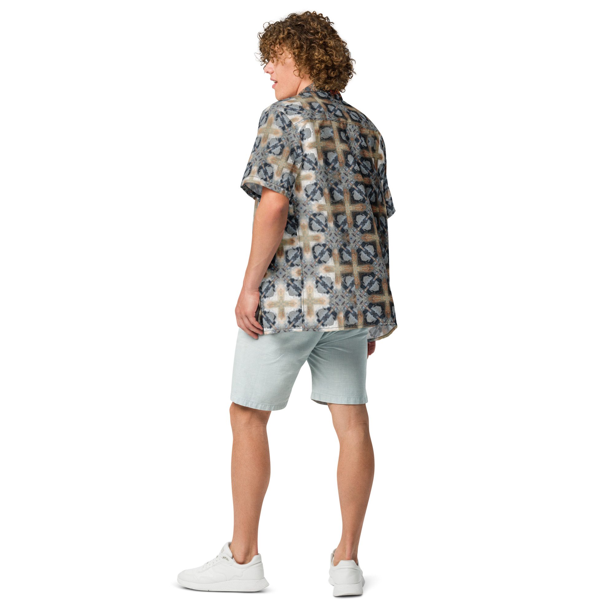 Urban Alloy — All-Over Print Unisex Button Shirt - Image 7