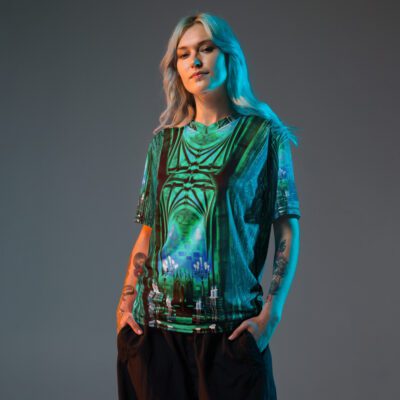 Cathedral of Emerald Remembrance  Recycled Unisex Sports Jersey