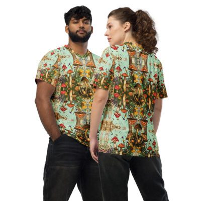 Where the Forest Keeps Its Secrets — Recycled Unisex Sports Jersey