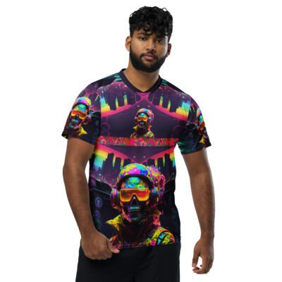 Ghost of Millennium Crashout — Final Run  Recycled Unisex Sports Jersey