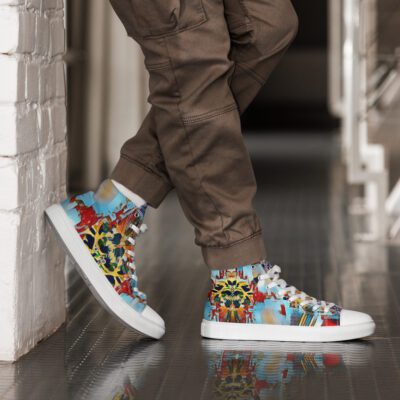 Old Orchard Heirloom Grove — Final Harvest | Men’s High Top Canvas Shoes