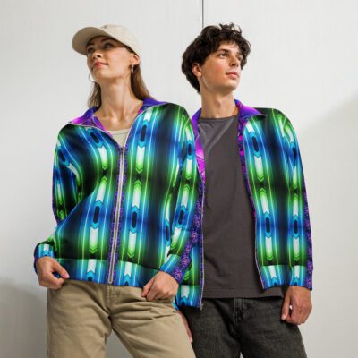 Pulse Reactor: Core Flow Emblem Unisex Track Jacket