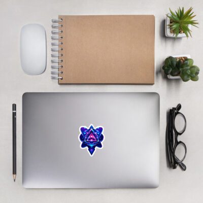Neon Reactor Energy Core Cyberpunk: Bubble-free stickers