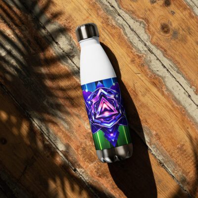 Nova Reactor Cyberpunk Energy Core Stainless Steel Water Bottle 17oz